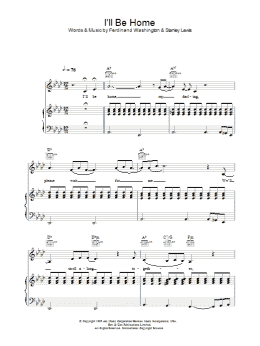 page one of I'll Be Home (Piano, Vocal & Guitar Chords)