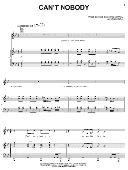 page one of Can't Nobody (Piano, Vocal & Guitar Chords (Right-Hand Melody))