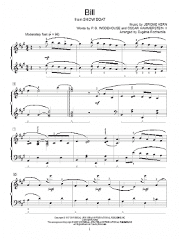 page one of Bill (Educational Piano)