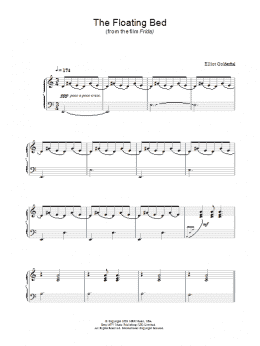 page one of The Floating Bed (Piano Solo)