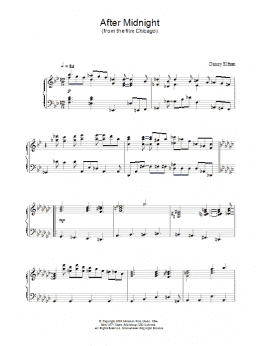 page one of After Midnight (Piano Solo)