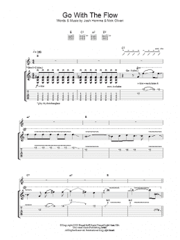 page one of Go With The Flow (Guitar Tab)