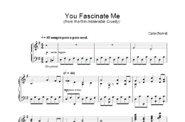 page one of You Fascinate Me (Piano Solo)