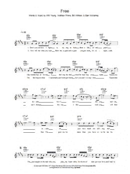 page one of Free (Lead Sheet / Fake Book)