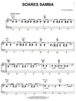 page one of Soares Samba (Piano, Vocal & Guitar Chords (Right-Hand Melody))