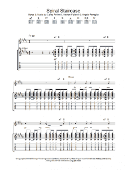 page one of Spiral Staircase (Guitar Tab)