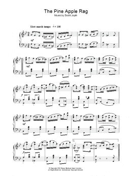 page one of Pineapple Rag (Piano Solo)
