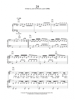 page one of 24 (Piano, Vocal & Guitar Chords)