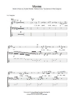 page one of Movies (Bass Guitar Tab)
