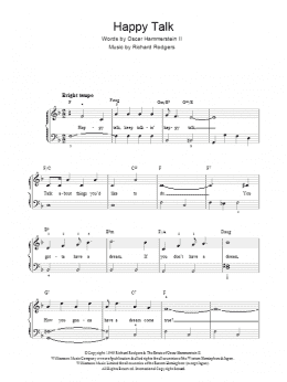 page one of Happy Talk (Piano, Vocal & Guitar Chords)