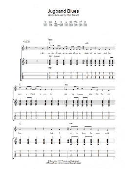page one of Jugband Blues (Guitar Tab)