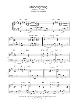 page one of Moonlighting (Piano Solo)