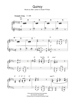 page one of Quincy (Piano Solo)