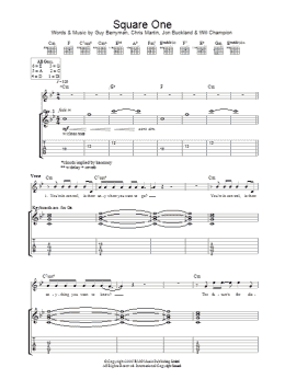 page one of Square One (Guitar Tab)