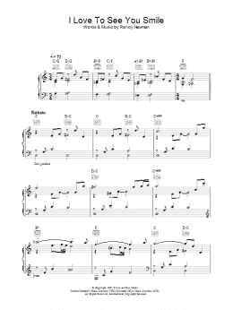 page one of I Love To See You Smile (Piano, Vocal & Guitar Chords)