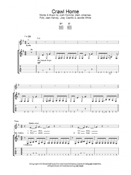 page one of Crawl Home (Guitar Tab)