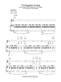 page one of Til Kingdom Come (Piano, Vocal & Guitar Chords)