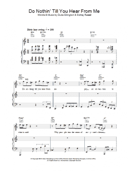page one of Do Nothin' Till You Hear From Me (Piano, Vocal & Guitar Chords)