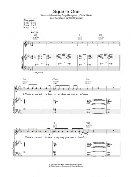 page one of Square One (Piano, Vocal & Guitar Chords)