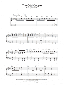 page one of The Odd Couple (Piano Solo)