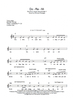 page one of Do-Re-Mi (Lead Sheet / Fake Book)