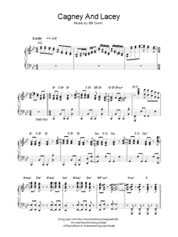 page one of Theme from Cagney And Lacey (Piano Solo)