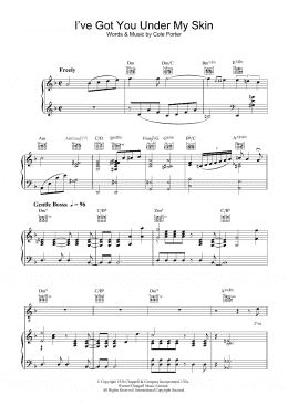 page one of I've Got You Under My Skin (Piano, Vocal & Guitar Chords)