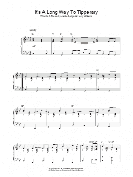 page one of It's A Long Way To Tipperary (Piano Solo)
