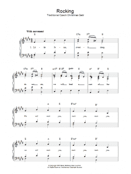 page one of Rocking (Piano, Vocal & Guitar Chords)