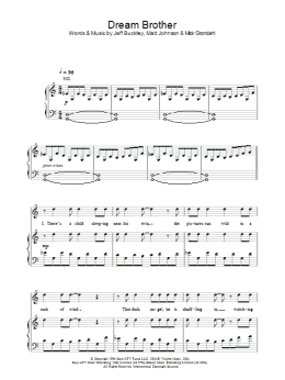 page one of Dream Brother (Piano, Vocal & Guitar Chords)