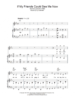 page one of If My Friends Could See Me Now (Piano, Vocal & Guitar Chords)