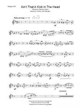 page one of Ain't That A Kick In The Head (Piano, Vocal & Guitar Chords)