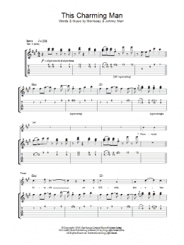 page one of This Charming Man (Guitar Tab)
