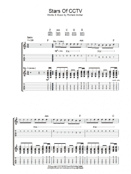 page one of Stars Of CCTV (Guitar Tab)