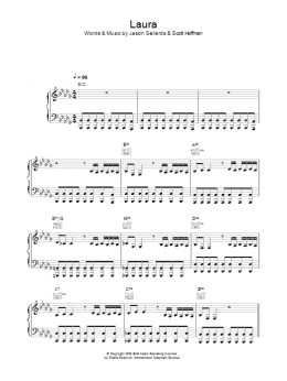 page one of Laura (Piano, Vocal & Guitar Chords)