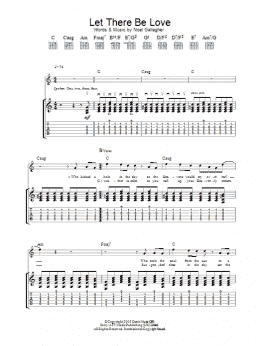 page one of Let There Be Love (Guitar Tab)