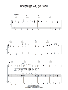 page one of Bright Side Of The Road (Piano, Vocal & Guitar Chords)