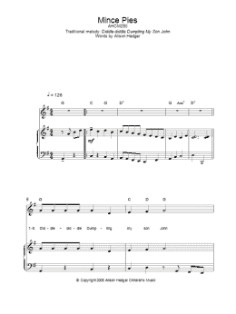 page one of Mince Pies (Piano, Vocal & Guitar Chords)