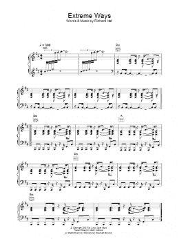page one of Extreme Ways (Piano, Vocal & Guitar Chords)