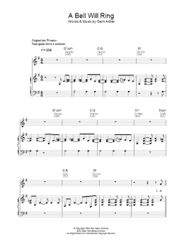 page one of A Bell Will Ring (Piano, Vocal & Guitar Chords)