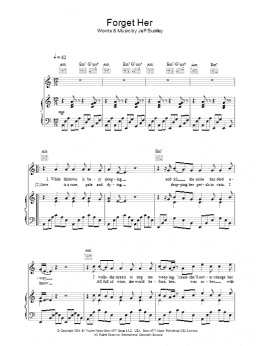 page one of Forget Her (Piano, Vocal & Guitar Chords)
