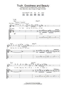 page one of Truth, Goodness And Beauty (Guitar Tab)