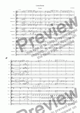 page one of Lorna Doone Overture