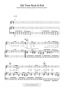 page one of Old Time Rock And Roll (Piano, Vocal & Guitar Chords (Right-Hand Melody))