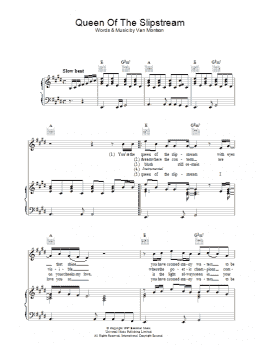 page one of Queen Of The Slipstream (Piano, Vocal & Guitar Chords)