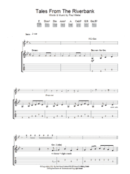 page one of Tales From The Riverbank (Guitar Tab)