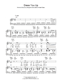 page one of Dress You Up (Piano, Vocal & Guitar Chords)