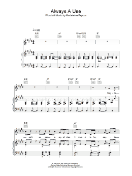 page one of Always A Use (Piano, Vocal & Guitar Chords)