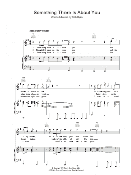 page one of Something There Is About You (Piano, Vocal & Guitar Chords)