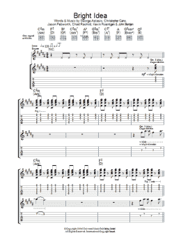 page one of Bright Idea (Guitar Tab)